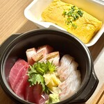 海鮮丼と唐揚げ 百海里 - 