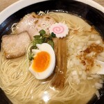 麺屋 くノ一 - 料理写真:塩ラーメン大盛り 1,090円
