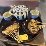 あぶり餅 本家 根元 かざりや - 