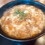 うどん処 わらし - 卵とじうどん
