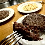 BurgerPOLICE - 和牛パティ♡は、お肉の旨味に、サラッとした脂の甘みが楽しめるパティ♡