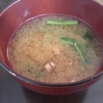 オーガニック カムー - 味噌汁