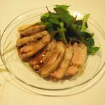 牡蠣三味 - 合鴨ステーキ　バルサミコ