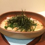 Dainingu Sansan - 長芋とベーコンのトロロチーズ焼き