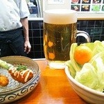 青空 - 20150116撮影すると言ったらビールの泡を足してくれた＾ｍ＾