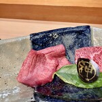 日本焼肉はせ川 - 青森黒毛和牛のタン