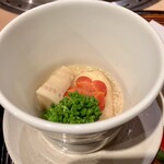 日本焼肉はせ川 表参道店 - 海老芋白味噌仕立て