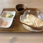 砂場 - お豆腐