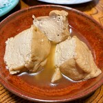 味処 庄屋 - 厚揚げ