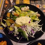 GRAND PYRAMID - サラダもタップリ食べました