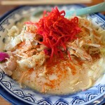 ちゃんぽん 一鶴 - 紅しょうがが合う！＋一味