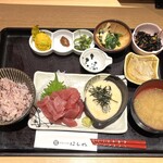 はしや - 鮪の山かけ定食