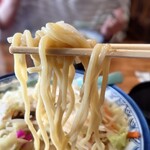 ちゃんぽん 一鶴 中の島店 - プリッとしたストレート太麺