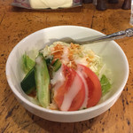 ガネーシャ - セットのサラダ