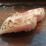 寿司栄 - 喉黒の炙り