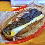 今屋のハンバーガー  - フランクエッグチーズカレー