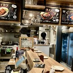オハコミート - 店内　カウンター