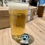 オハコミート - 生ビールはプレミアムモルツ 香るエール