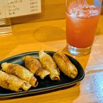 はな花 - ギョウザ揚げ物