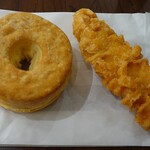 ケンタッキーフライドチキン - 料理写真:ビスケットとクリスピー