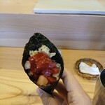 鮨中村 - 鉄火巻き　海苔(河内町塩屋)