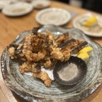 ゆず居酒屋 とうちゃんや - ウツボの唐揚げ。肉厚があって良き