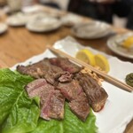 ゆず居酒屋 とうちゃんや - お肉まで出てくるなんて！超豪華ですな