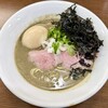 煮干し中華そば 魚魚 - 「濃厚煮干(1050円)+味玉(100円)」です