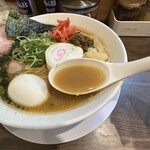 麺屋 誠 - 【鶏そば’味噌＝スープ】