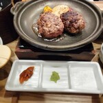 炭火焼きハンバーグ　肉のかぎり。 - 