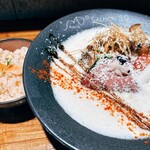 SALMON NOODLE 3.0おおいた - 2026年2月限定　『紅ズワイ蟹クアトロチーズ』1,500円