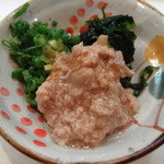 寿司栄 - 浜名湖産のカワハギの肝