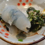 寿司栄 - カワハギと肝