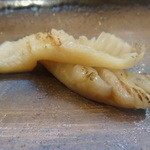 寿司栄 - ホッキ貝の炙り