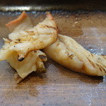 寿司栄 - ホッキ貝の炙り