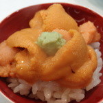 寿司栄 - 特製ミニ馬糞海栗丼