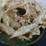 大地のうどん - ごぼう天うどん大盛＠580円