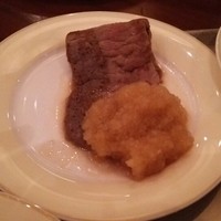 クロスダイン - ステーキ。固かった、