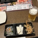 山陰海鮮炉端かば - この付き出し495円