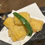 山陰海鮮炉端かば - とうもろこし天ぷら