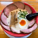 俺のラーメン あっぱれ屋 - 濁とろ塩チャーシューメン