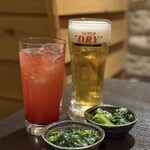 居酒屋 権兵衛 - ビールはスーパードライ！