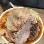 らーめん菊 - (R8.2限定)辛ぽんずらーめん1450円　ニンニク少し　 野菜　あぶら