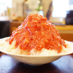 梵くら - 生いちごみるく(小盛り1300円)