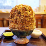 梵くら - 玉糖生姜ミルク ライム付き(小盛り1080円)