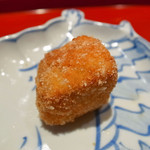 お料理 佐藤 - 海老芋の衣焼き