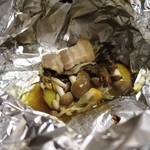 鶴の湯温泉 - ホイル焼き