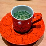 鮨 こしかわ - アサリのスープ、ハマグリの真薯