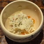 鮨 三心 - 越前蟹の蒸し寿司