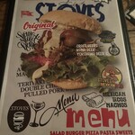 ストーブス - メニューが過去にお邪魔した時とは異なり、リニューアルされていました